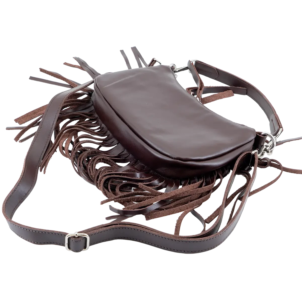 Dakota – Leather Fringe Crossbody Bag