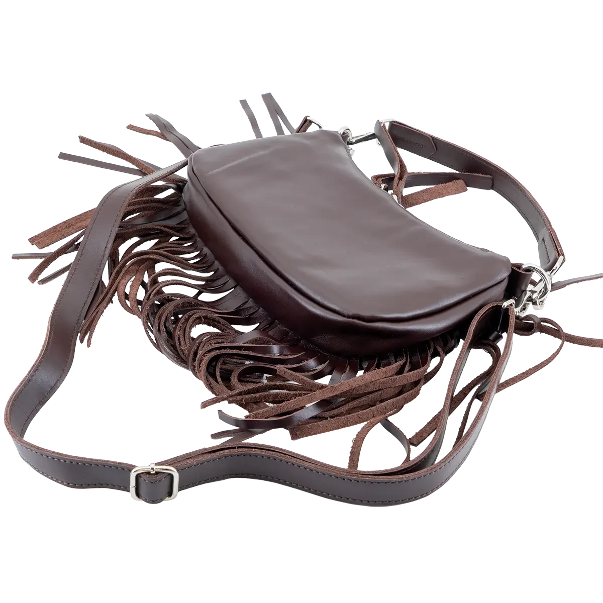 Dakota – Leather Fringe Crossbody Bag