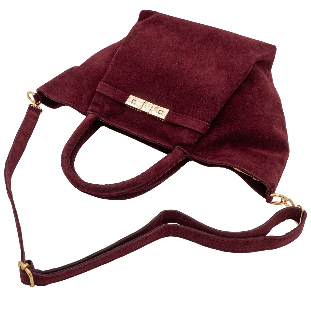 Scarlett Suede Satchel