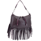Dakota Leather Fringe Crossbody Bag