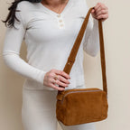 Marina – Suede Crossbody Bag