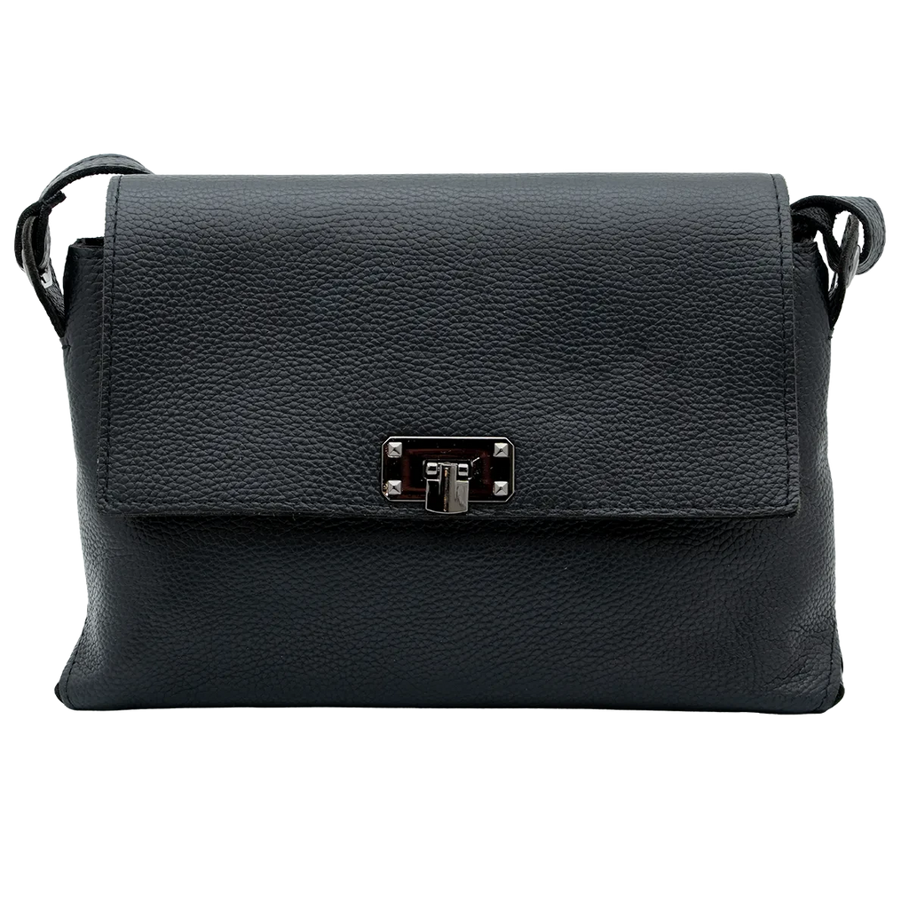 Genuine Leather Crossbody Clutch Aria