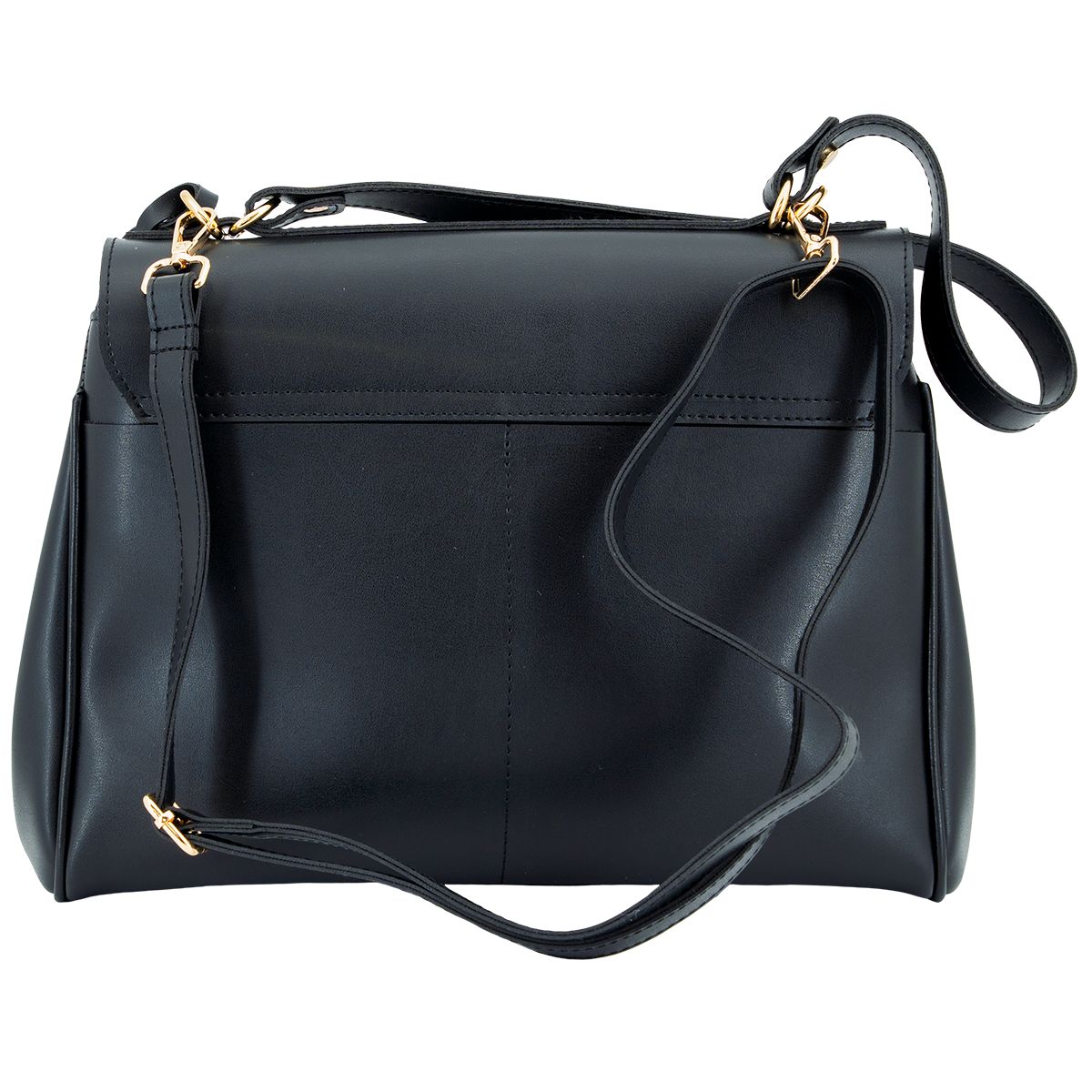 Elora – Structured Vegan Leather Satchel