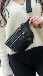 Genuine Leather Crossbody Vega