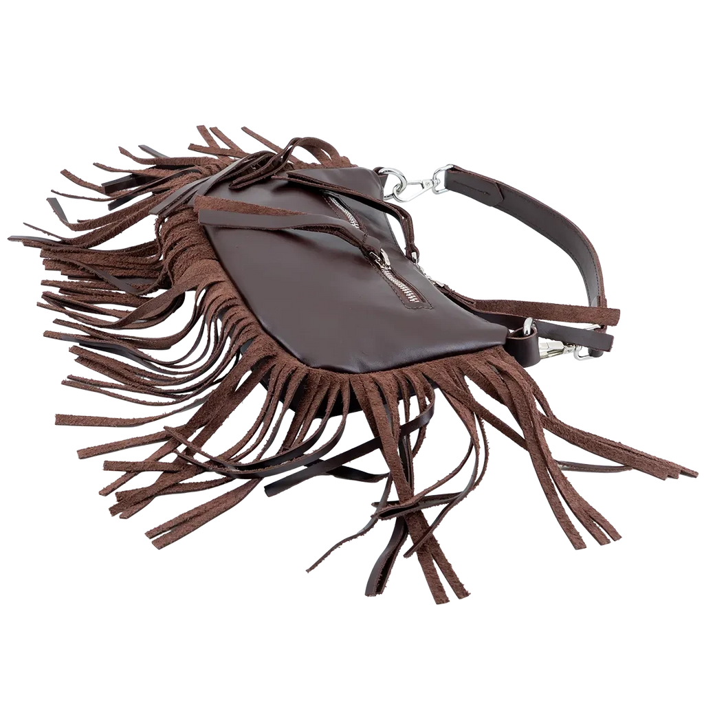 Dakota – Leather Fringe Crossbody Bag