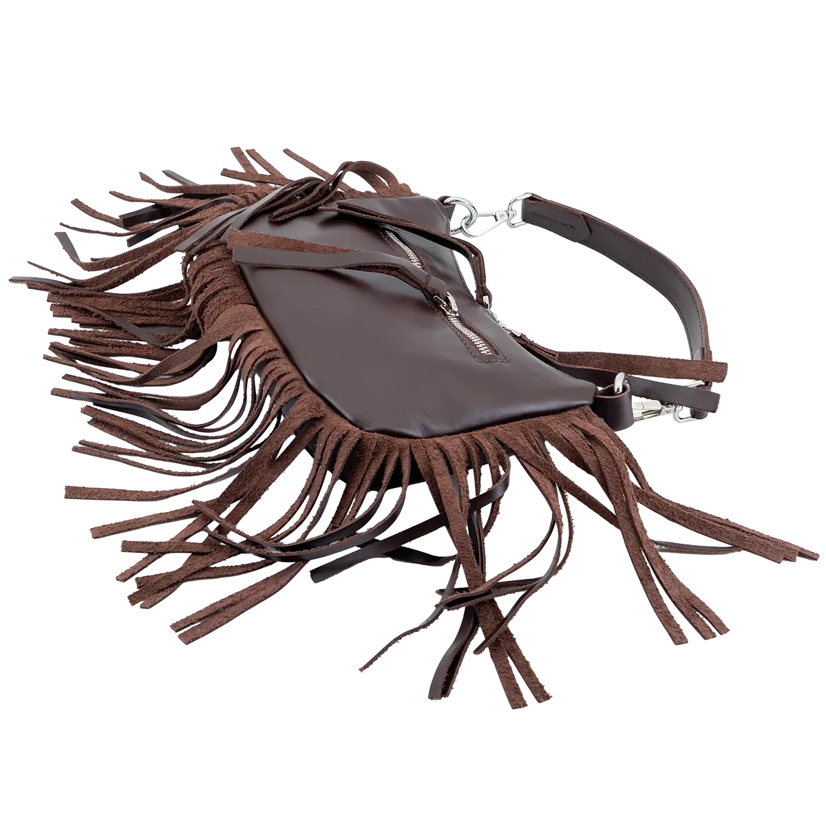 Dakota – Leather Fringe Crossbody Bag