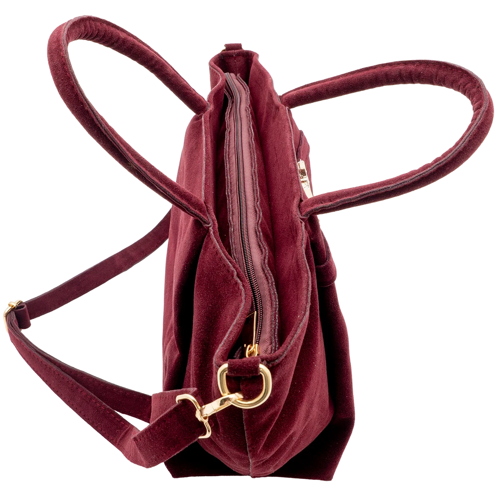 Scarlett Suede Satchel