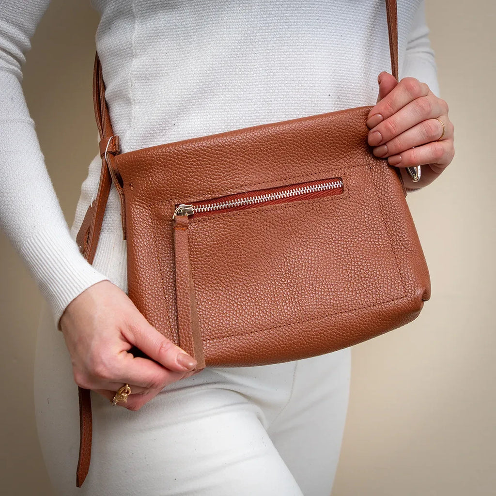 Nora – Leather Crossbody Shoulder Bag
