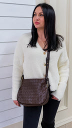 Anastasia – Woven Shoulder Bag