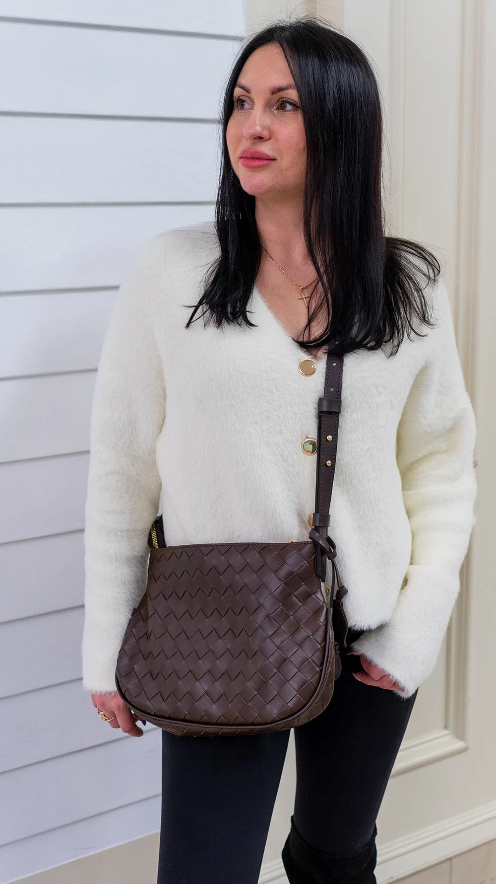 Anastasia – Woven Shoulder Bag