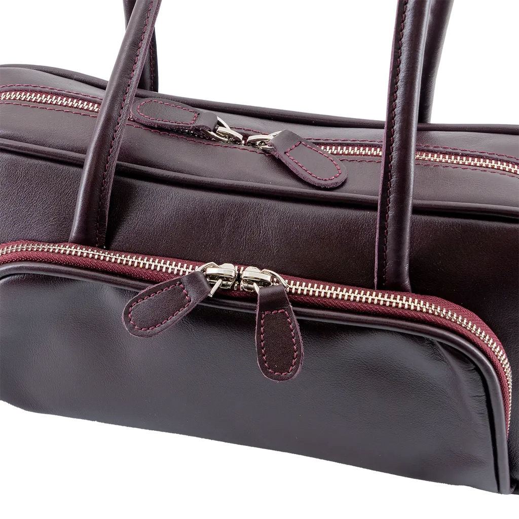 Ekaterina – Leather Baguette Shoulder Bag