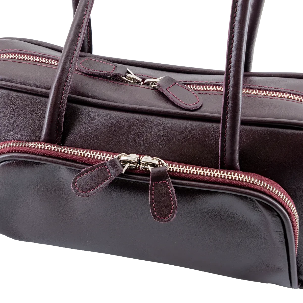 Ekaterina – Leather Baguette Shoulder Bag