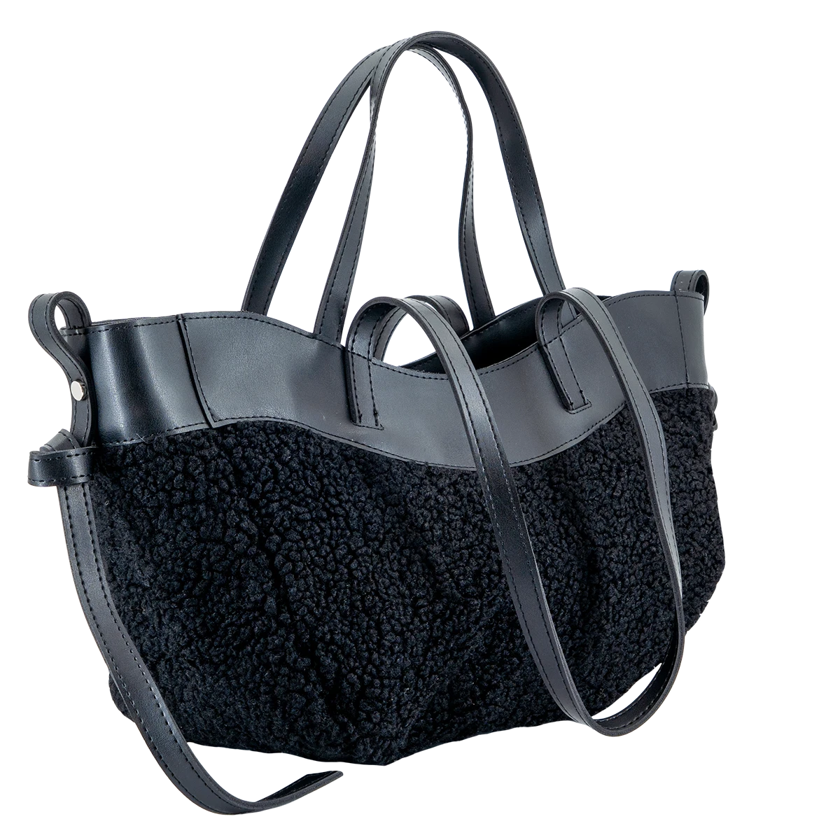 Luna – Teddy Sherpa Handbag