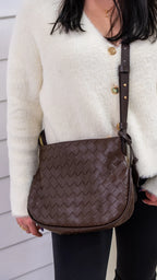 Anastasia – Woven Shoulder Bag