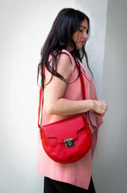 Genuine Leather Crossbody Luna