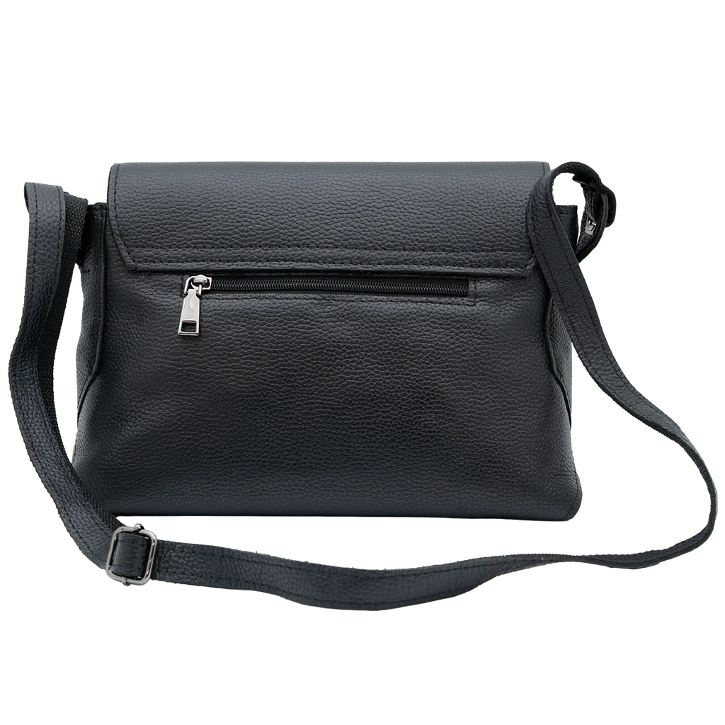 Genuine Leather Crossbody Clutch Aria