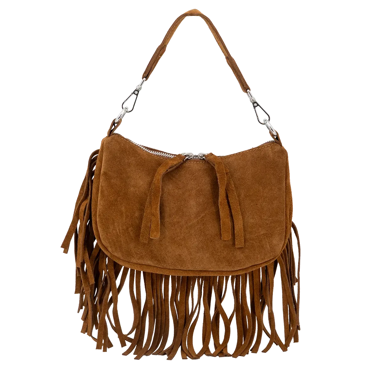 Dakota – Suede Fringe Crossbody Bag