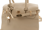 Anastasia Vegan Leather Satchel