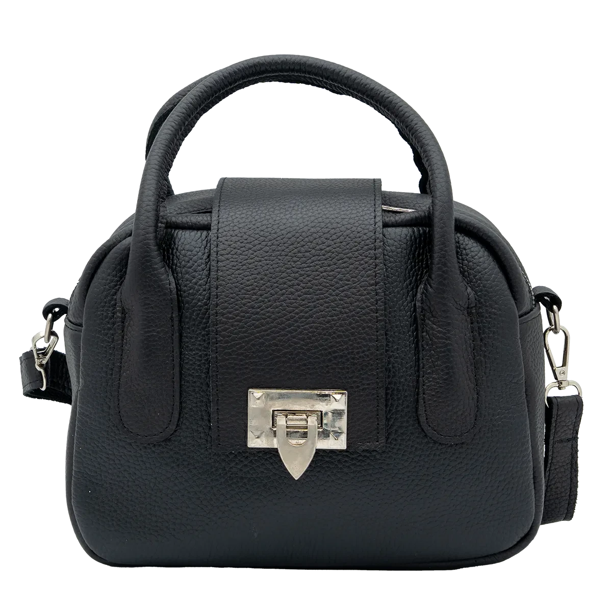 Genuine Leather Satchel Elise