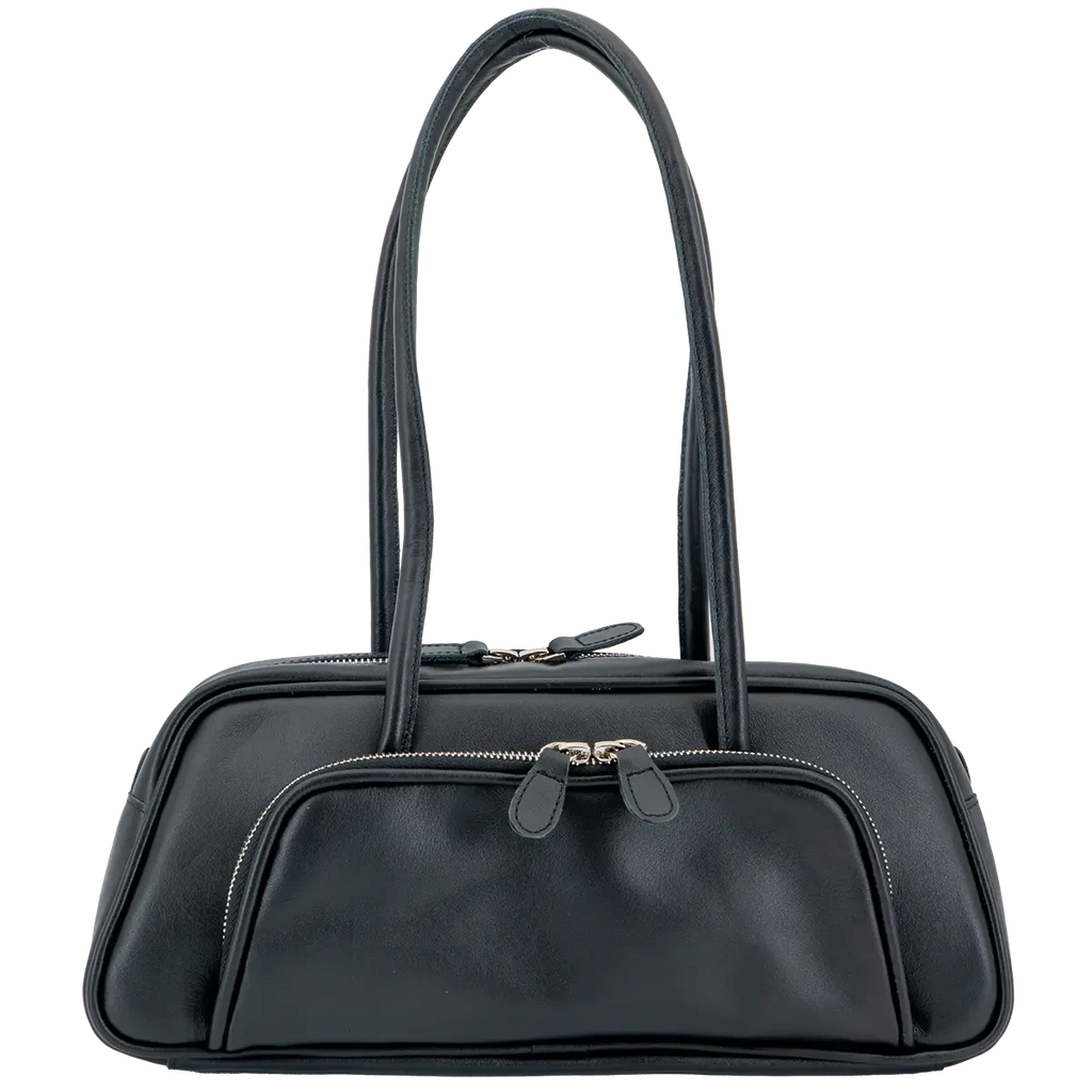 Ekaterina – Leather Baguette Shoulder Bag