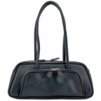 Ekaterina – Leather Baguette Shoulder Bag