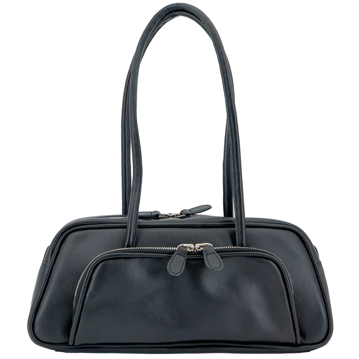 Ekaterina – Leather Baguette Shoulder Bag
