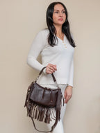 Dakota – Leather Fringe Crossbody Bag