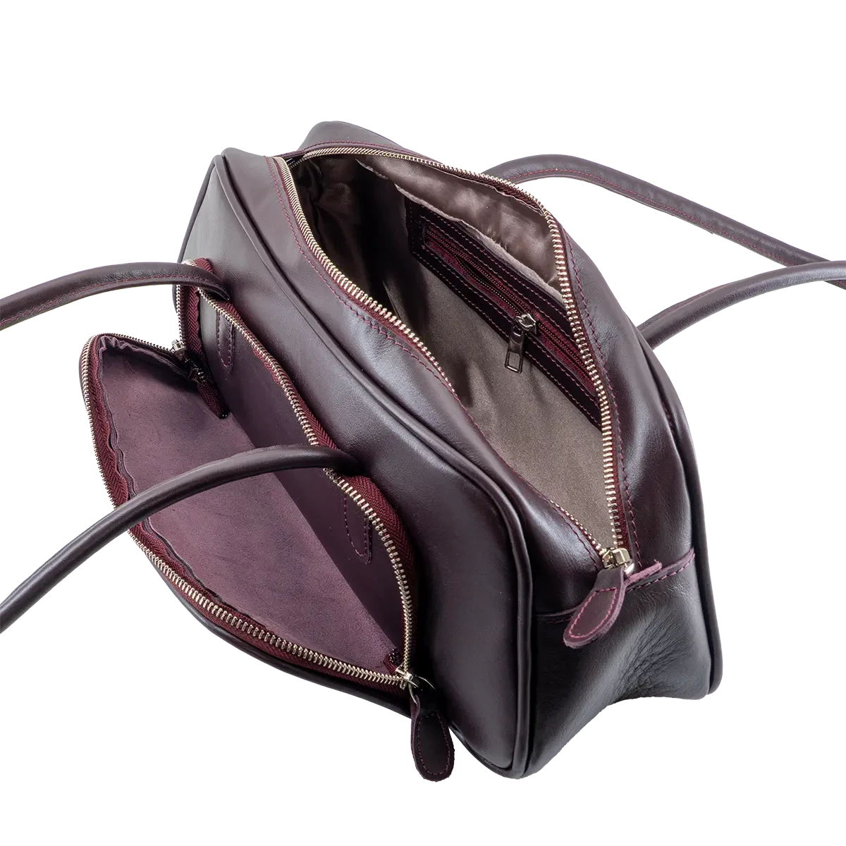 Ekaterina – Leather Baguette Shoulder Bag