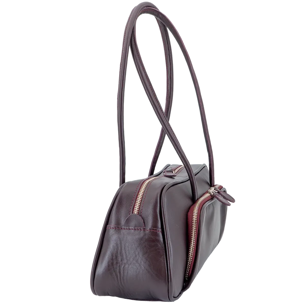 Ekaterina – Leather Baguette Shoulder Bag
