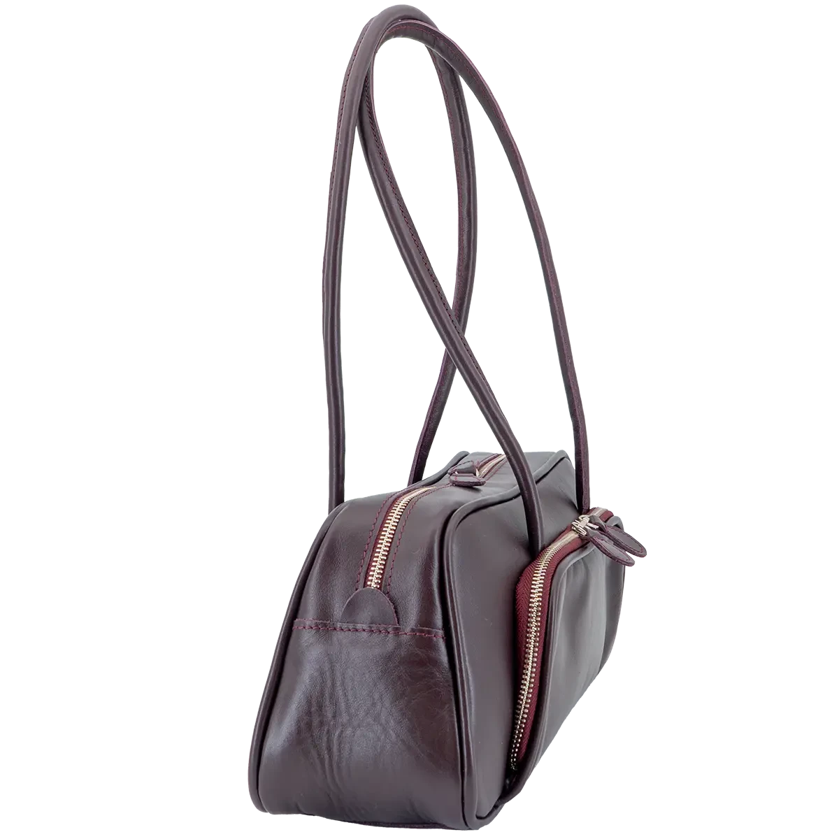 Ekaterina – Leather Baguette Shoulder Bag