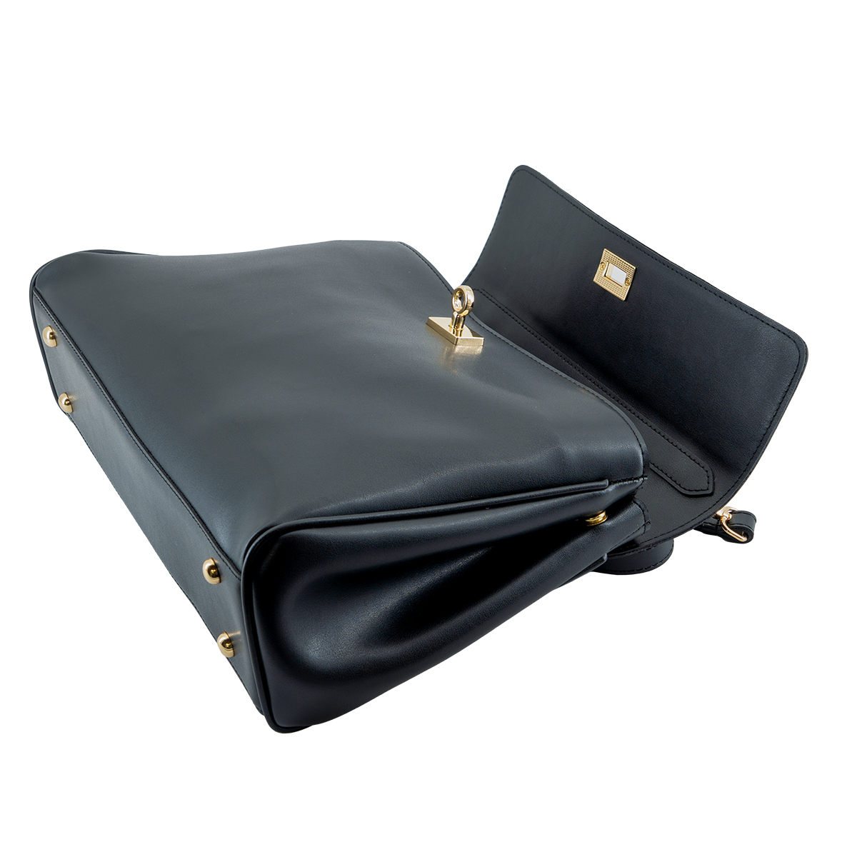 Elora – Structured Vegan Leather Satchel
