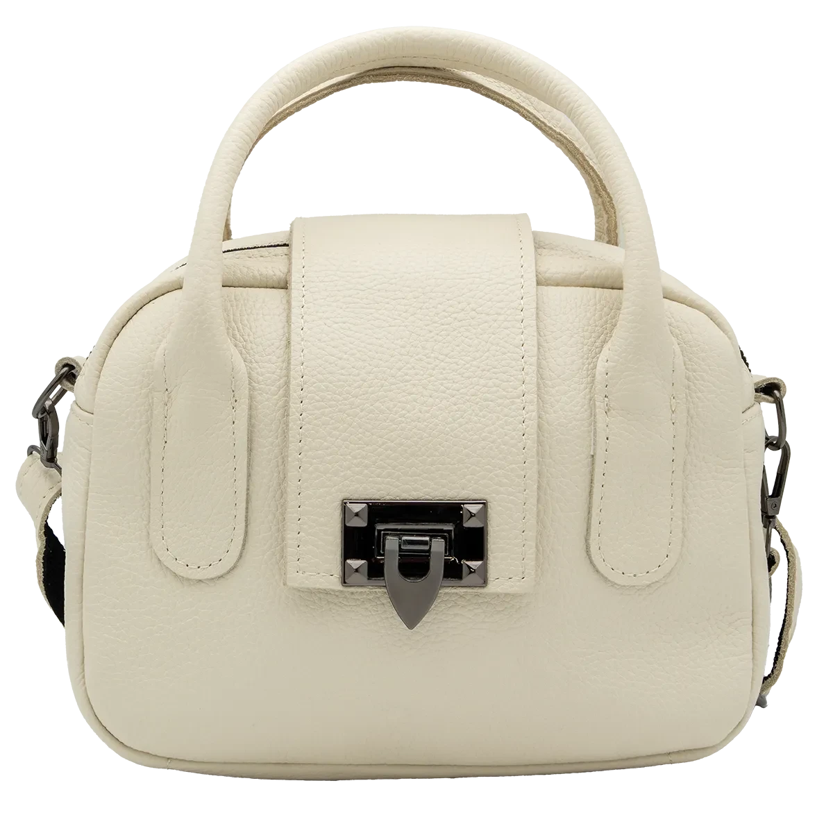 Genuine Leather Satchel Elise
