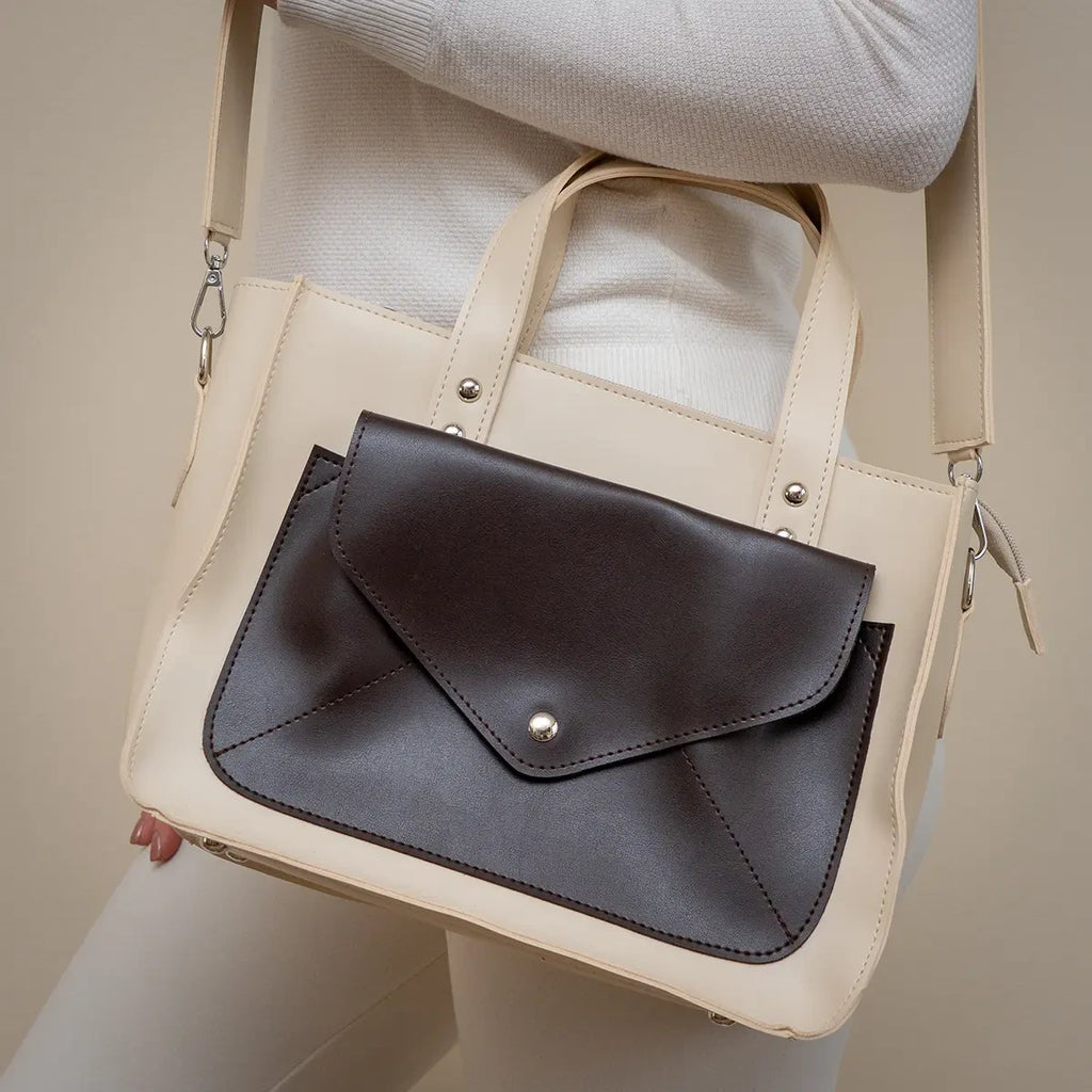 Ivanna – Vegan Leather Top Handle Bag
