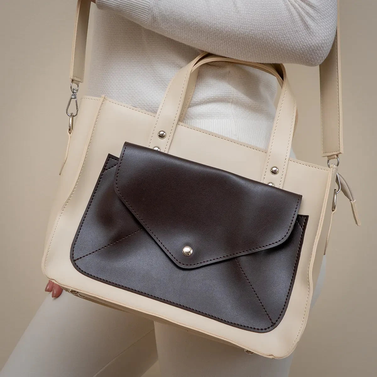 Ivanna – Vegan Leather Top Handle Bag