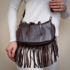 Dakota – Leather Fringe Crossbody Bag