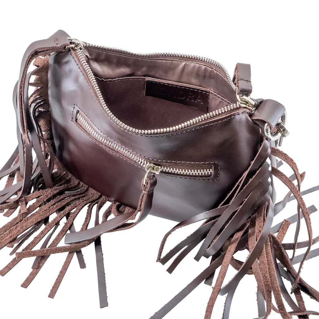 Dakota – Leather Fringe Crossbody Bag
