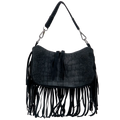 Dakota Suede Fringe Crossbody Bag