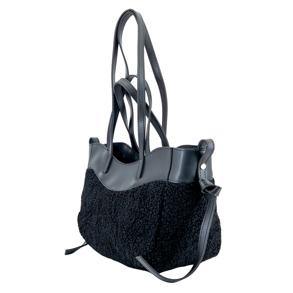 Luna – Teddy Sherpa Handbag