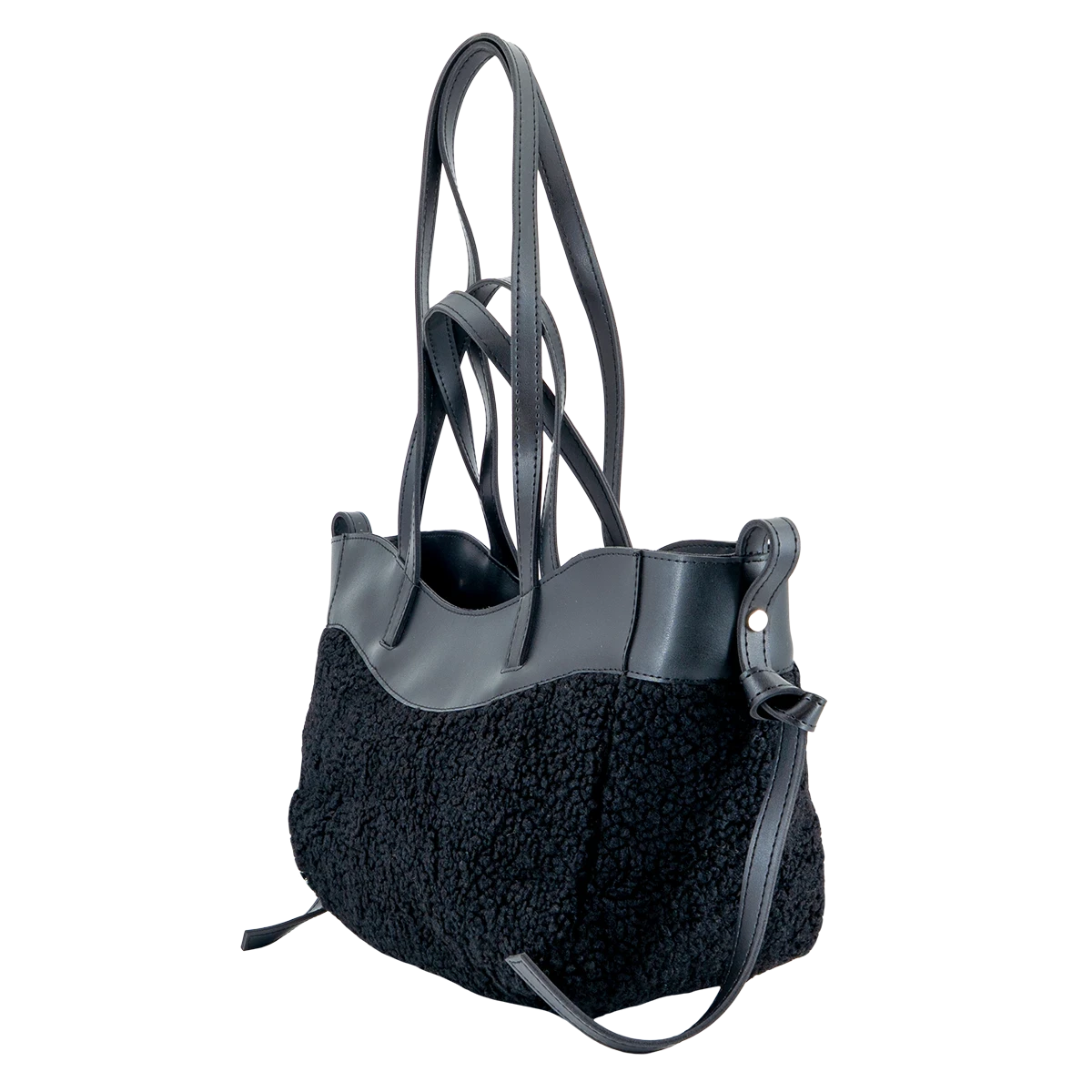 Luna – Teddy Sherpa Handbag