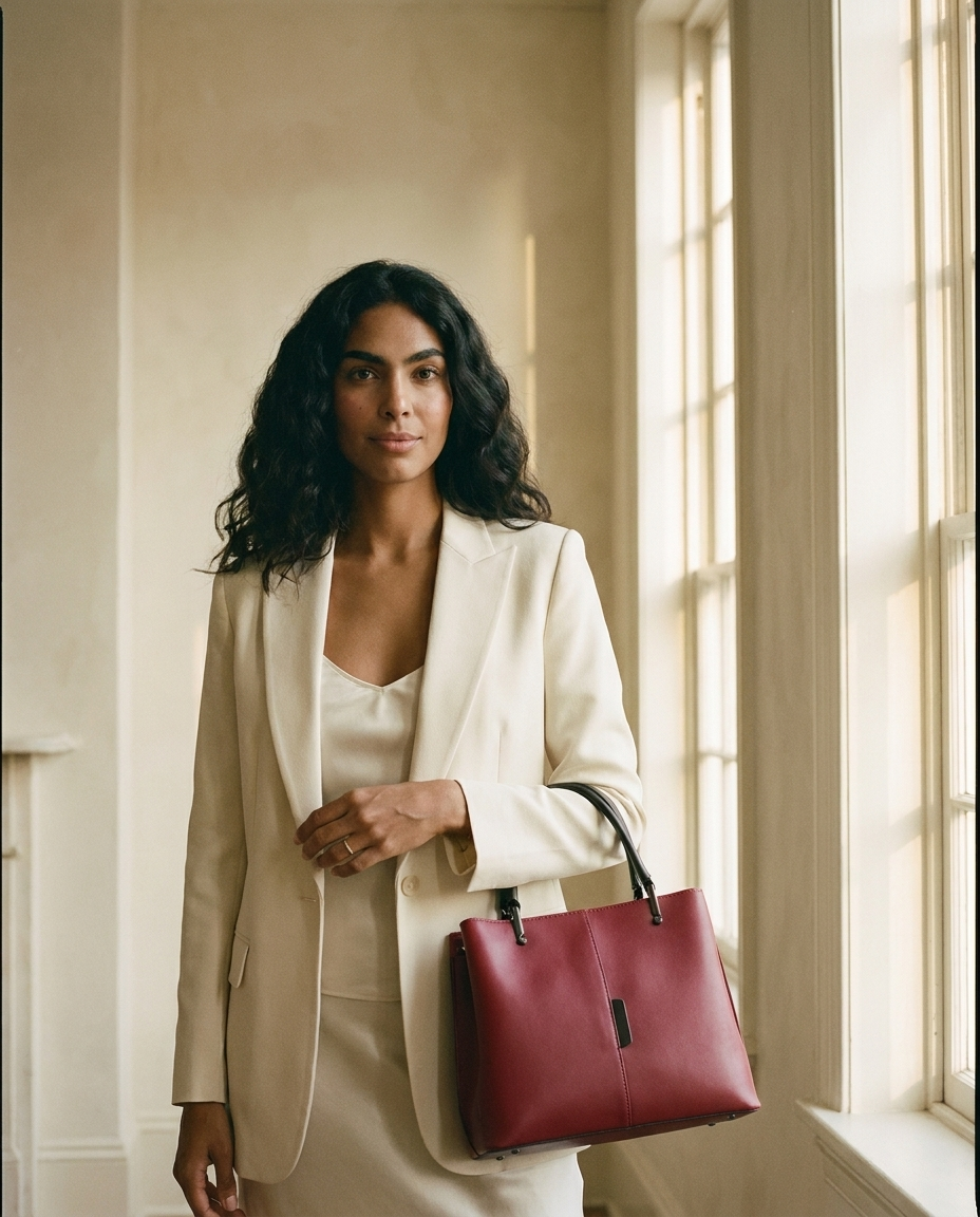 KONDRA muse holding marsala Adriana satchel — Satchels category